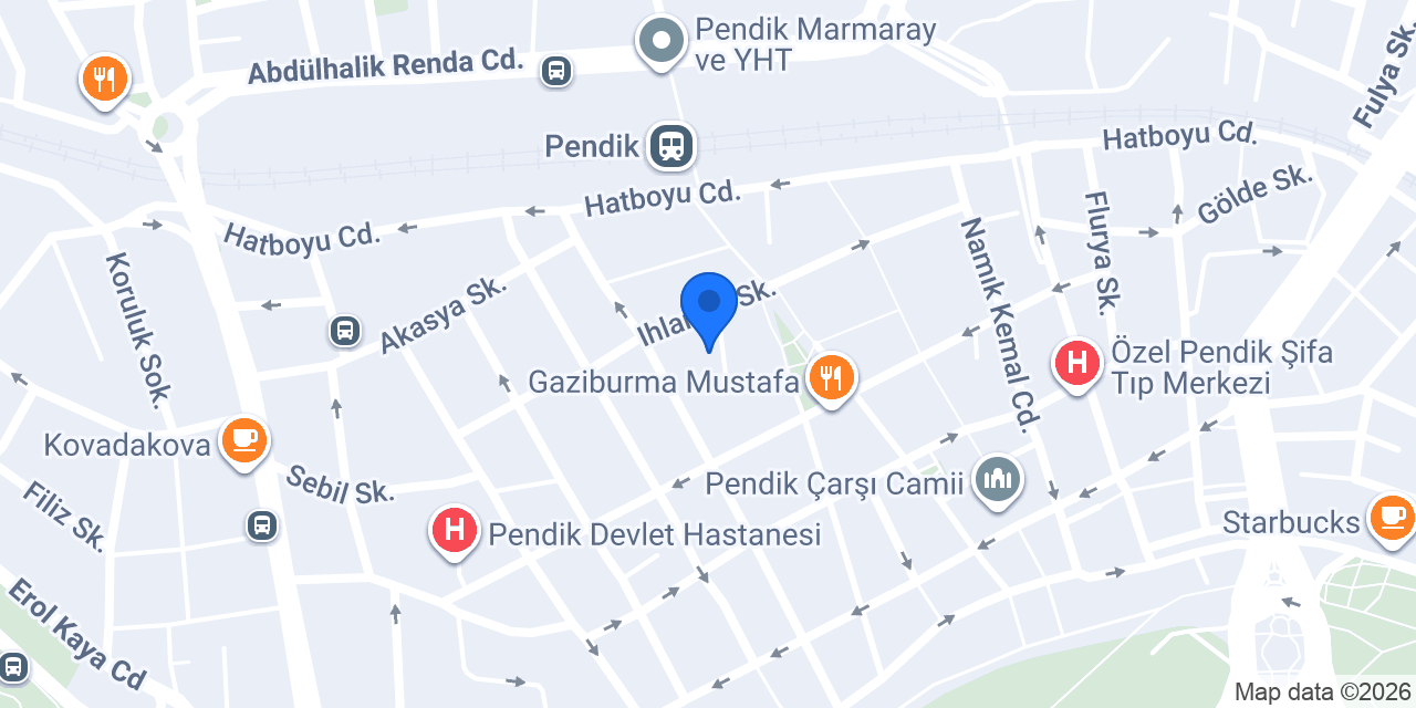 YK BUTİK konumu