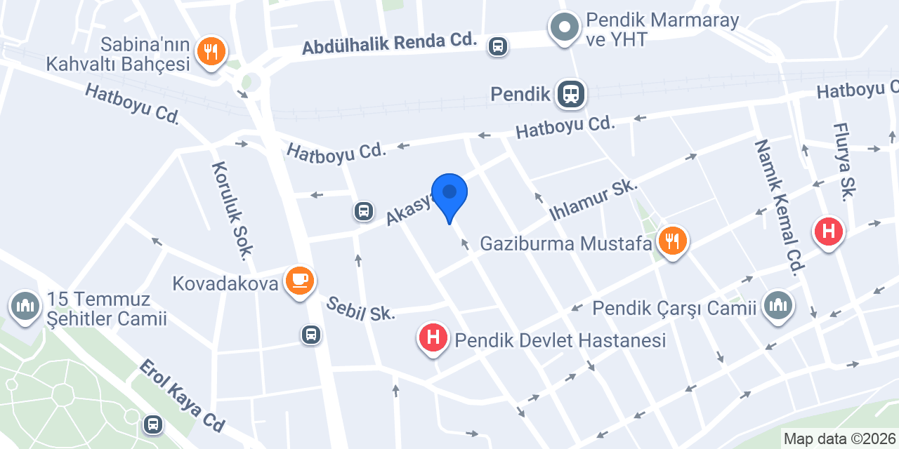 Özkan Optik konumu