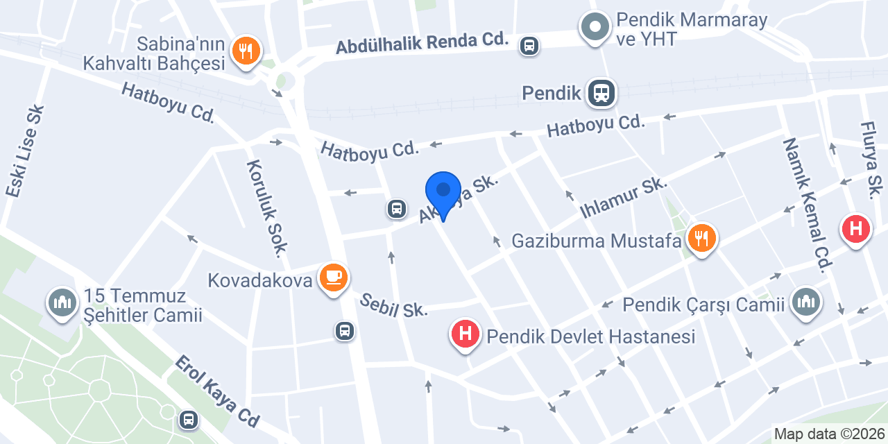 Ak Çerçeve konumu