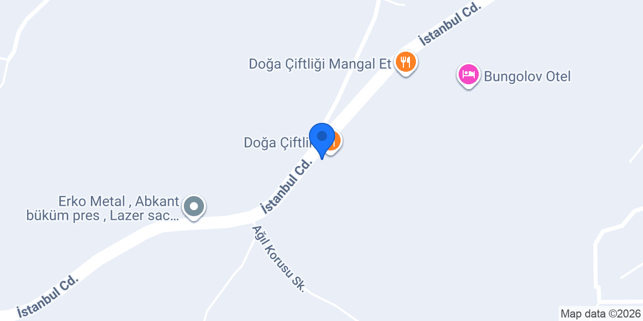 DGA Ahşap Evleri konumu