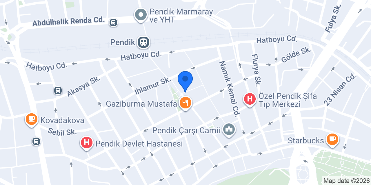 Bebecim Tasarım Terzi konumu