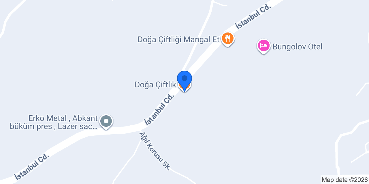 Doğa Çiftlik konumu