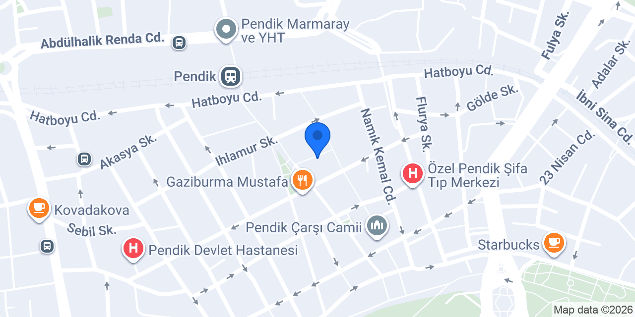 Öykü Pendik konumu