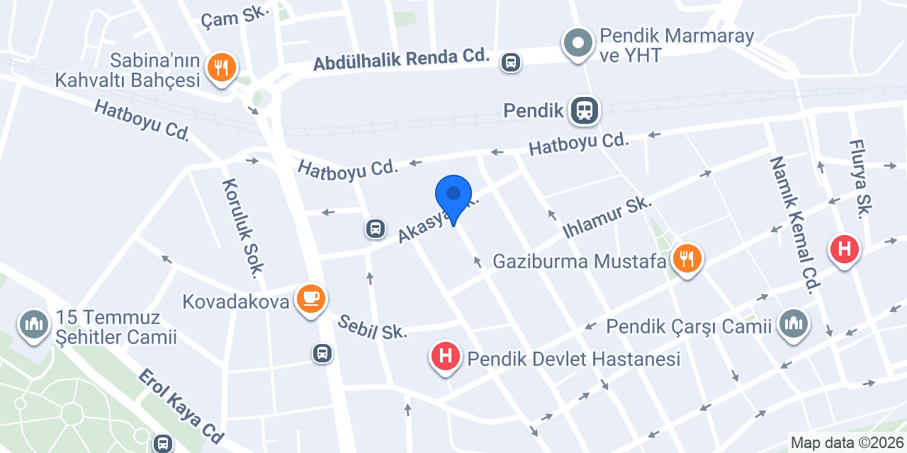 Sodya Tattoo Pendik Dövme konumu