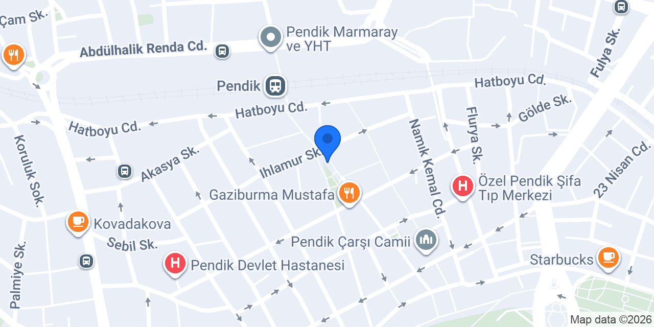 Yelken İstanbul - PENDİK konumu