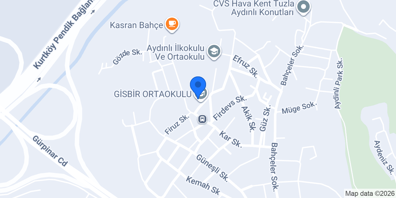 GİSBİR ORTAOKULU konumu