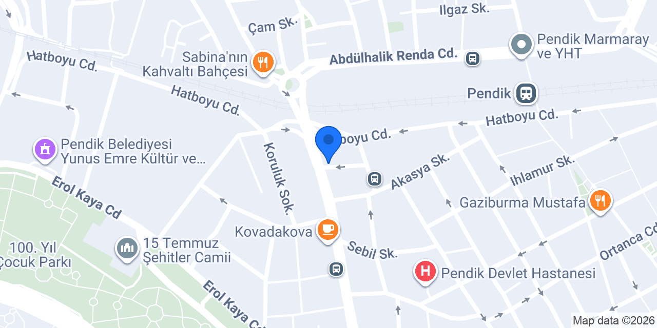 Kafkas Rent A Car konumu