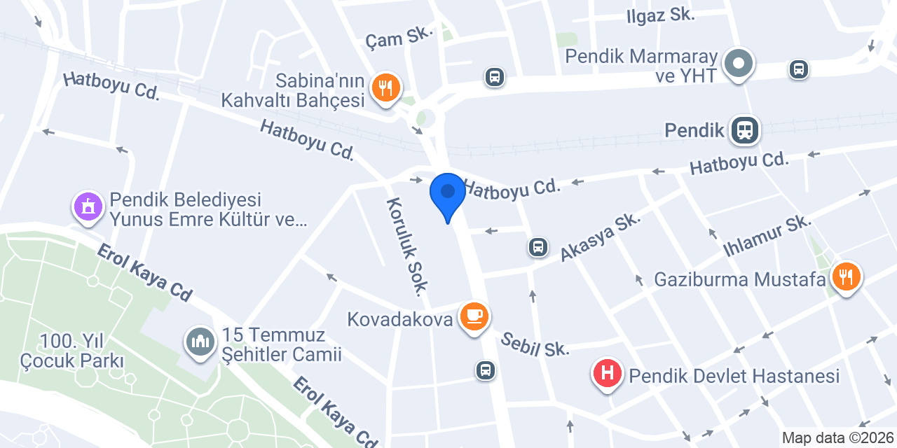Hizmet Börek ve Cafe konumu