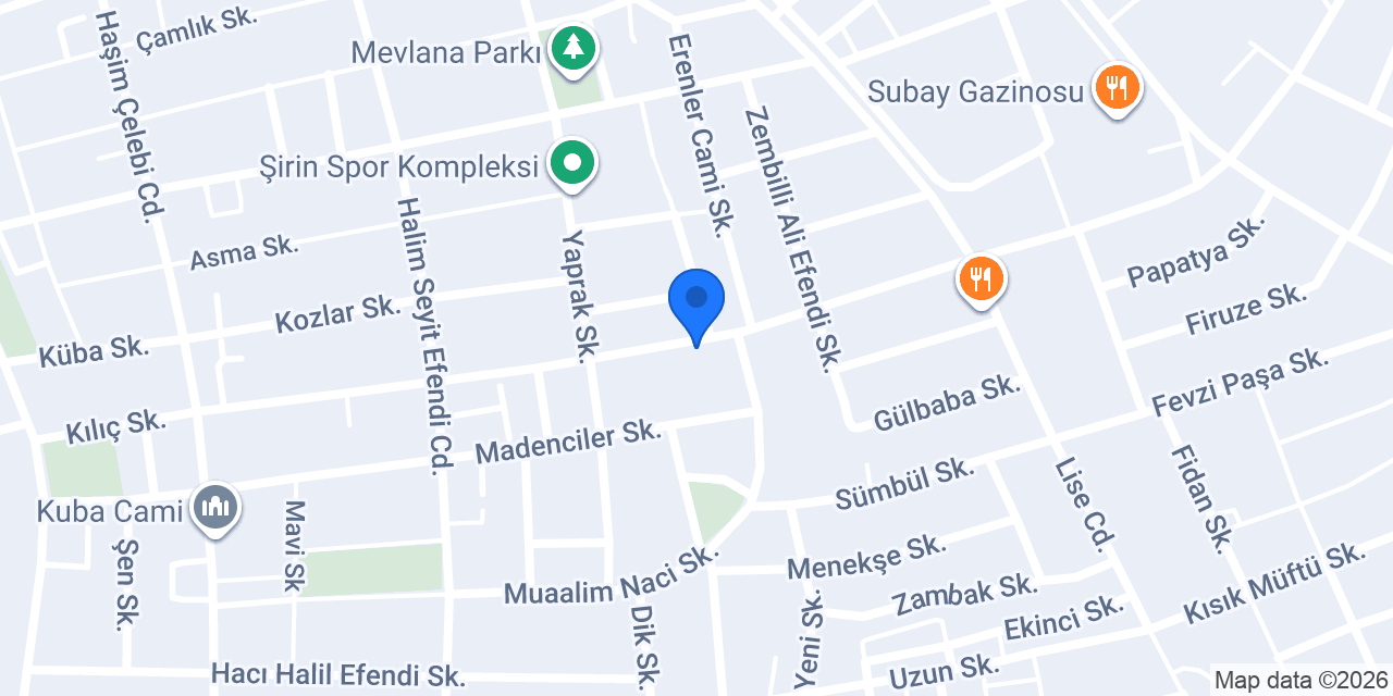 Şok Market konumu