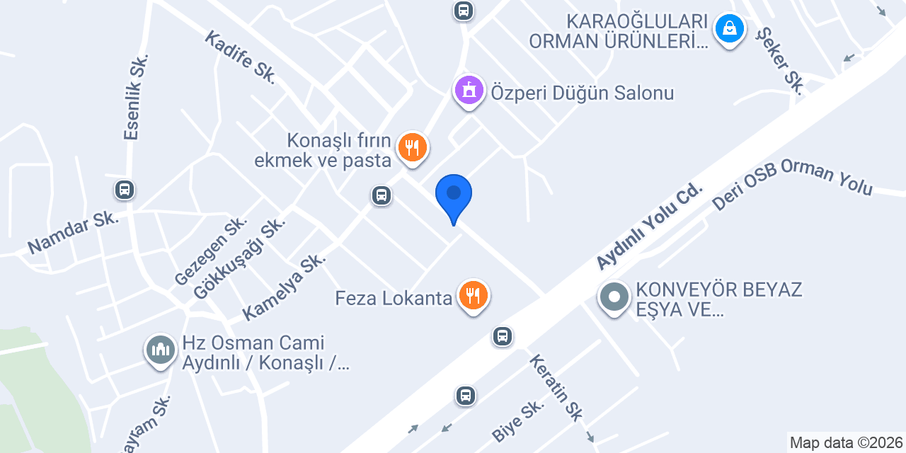 TUZLAM YAPI MALZEMELERİ konumu