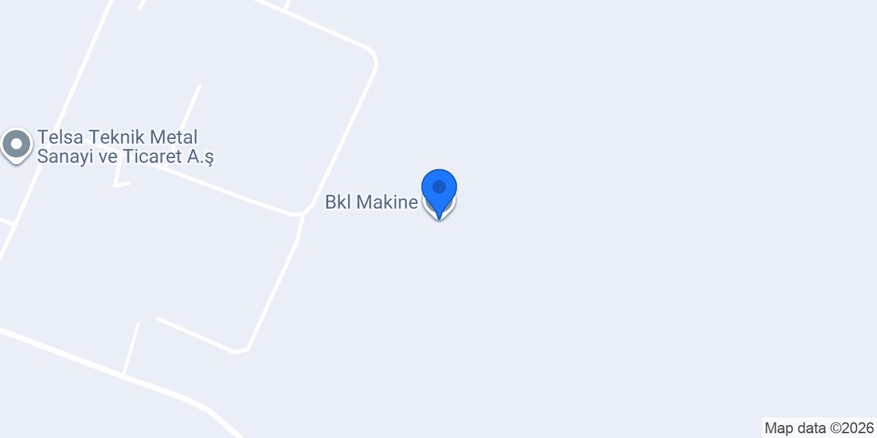 Bkl Makine konumu