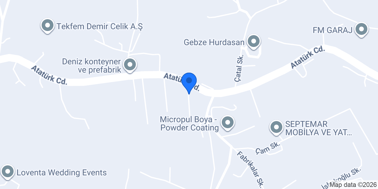 Berk Grup konumu