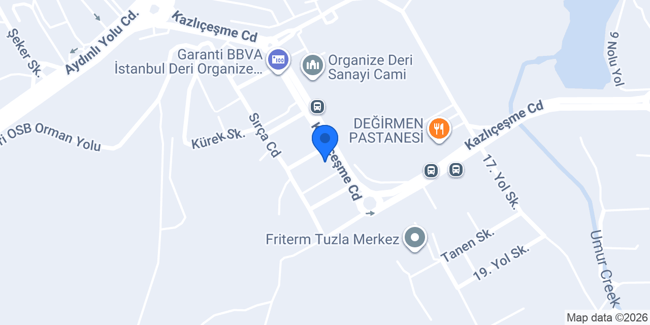 Acar Kimya ve Tekstil San. Tic. Ltd. Ştı. konumu