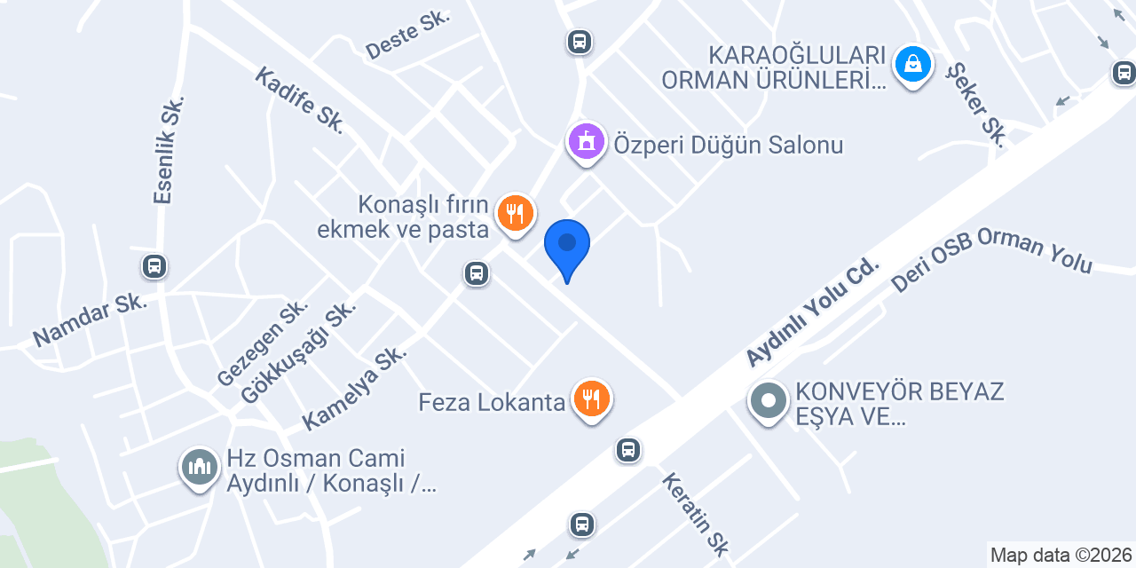 Güneşnur Branda konumu