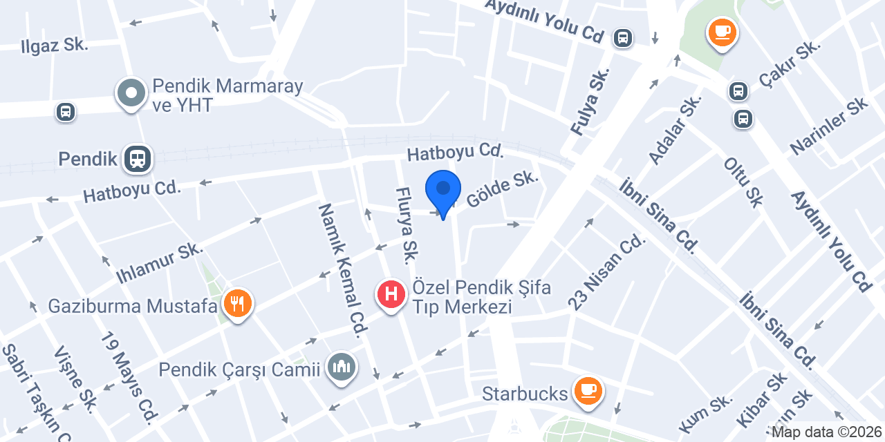Pratik Hafıza Özel Öğretim Kursu konumu