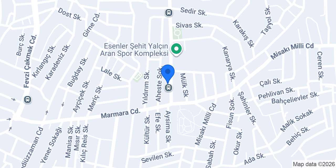 PENDİK KLAS ÇİÇEK konumu