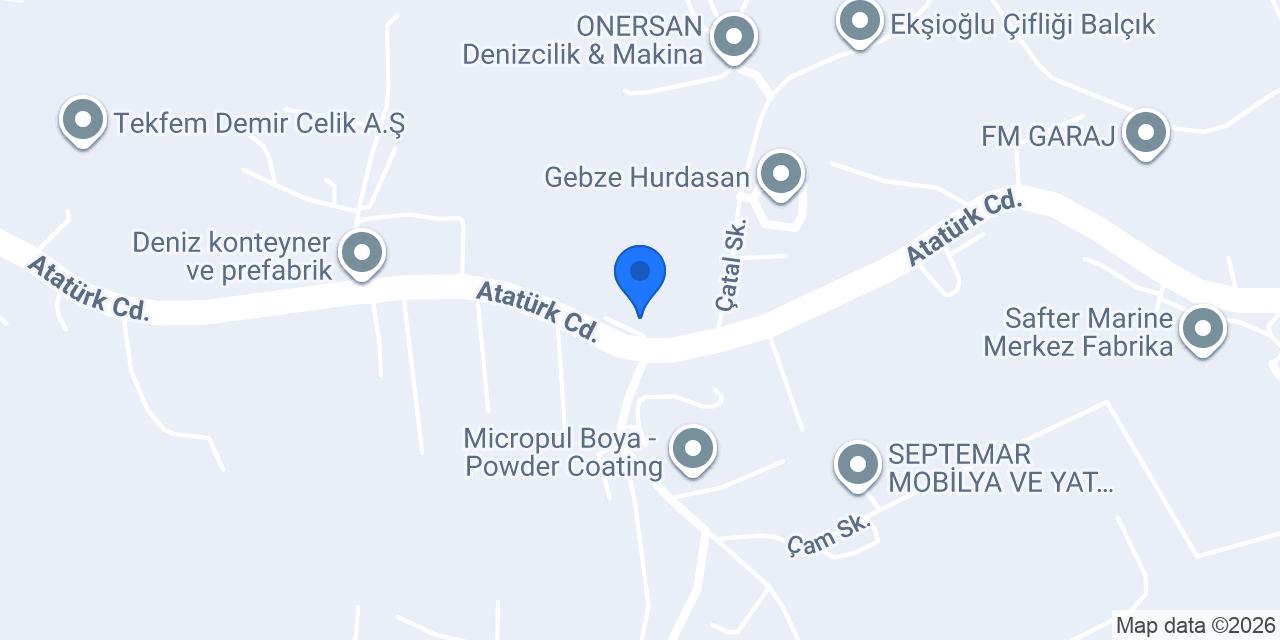 Asay Orman Ürünleri A.Ş konumu