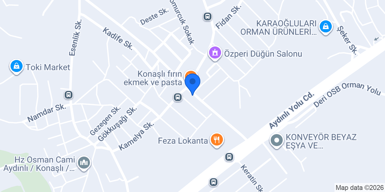 YILDIZ MOBİLYA konumu