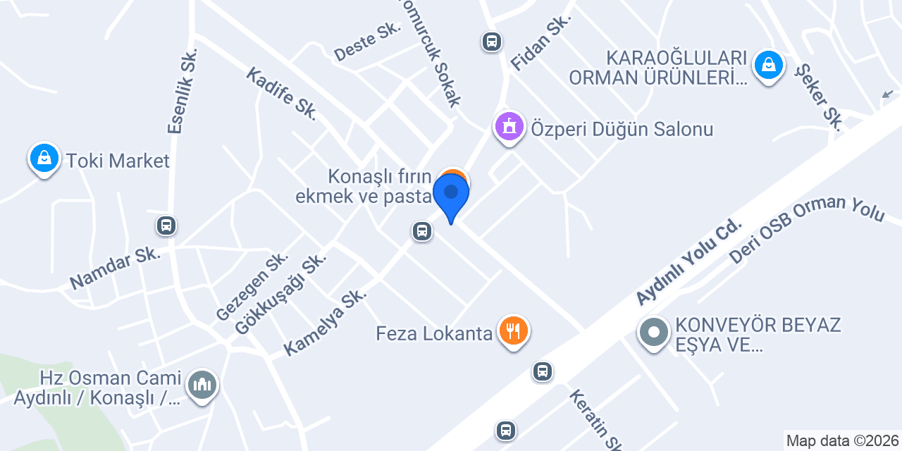 Laçinler Börek Salonu konumu
