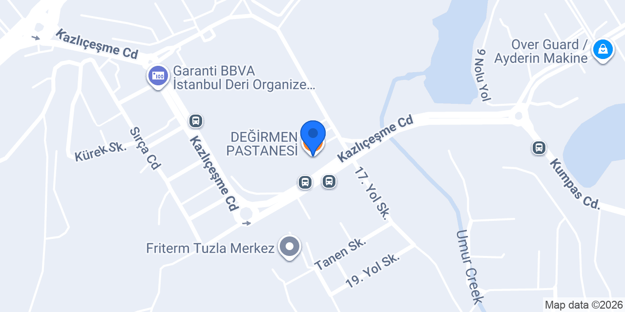 DEĞİRMEN PASTANESİ konumu