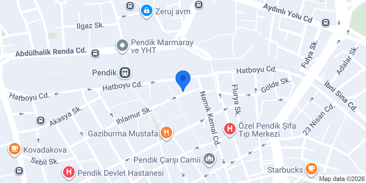 TveK Pendik konumu