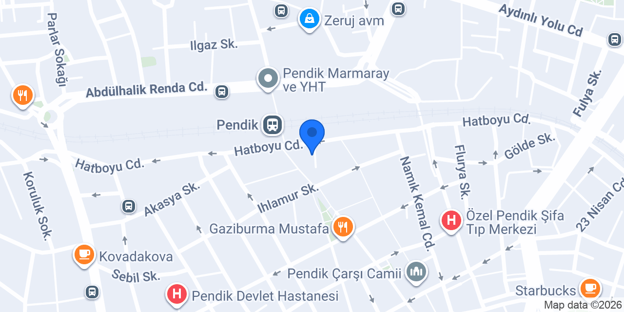 PENDİK SINAV KURS konumu
