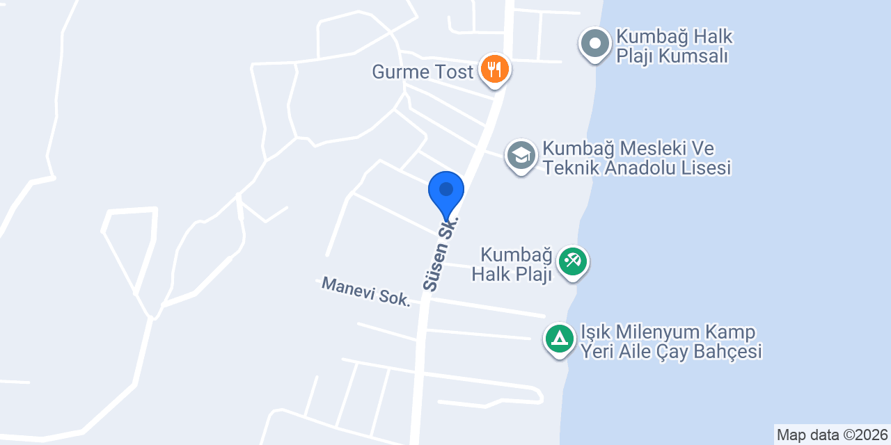 KUMBAĞ GÜNLÜK KİRALIK EV konumu