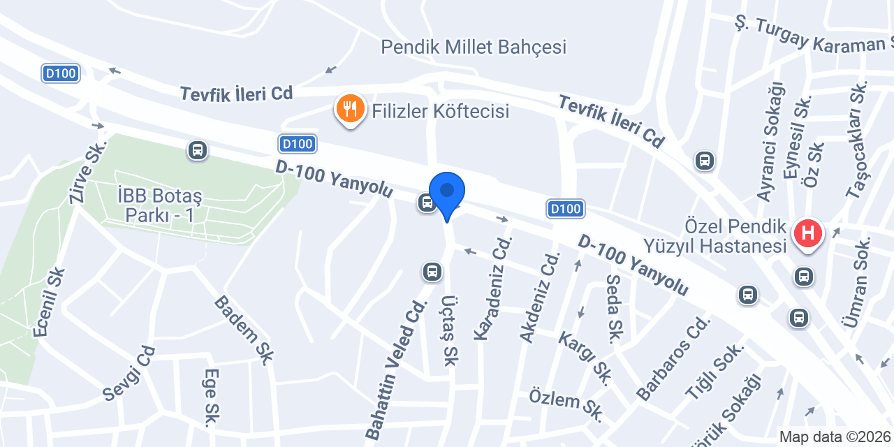 Ndesign | Pendik konumu