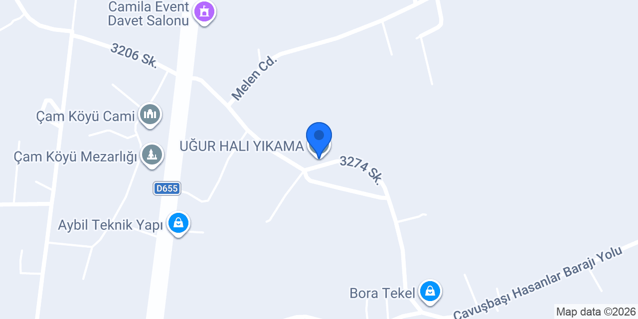 UĞUR HALI YIKAMA konumu