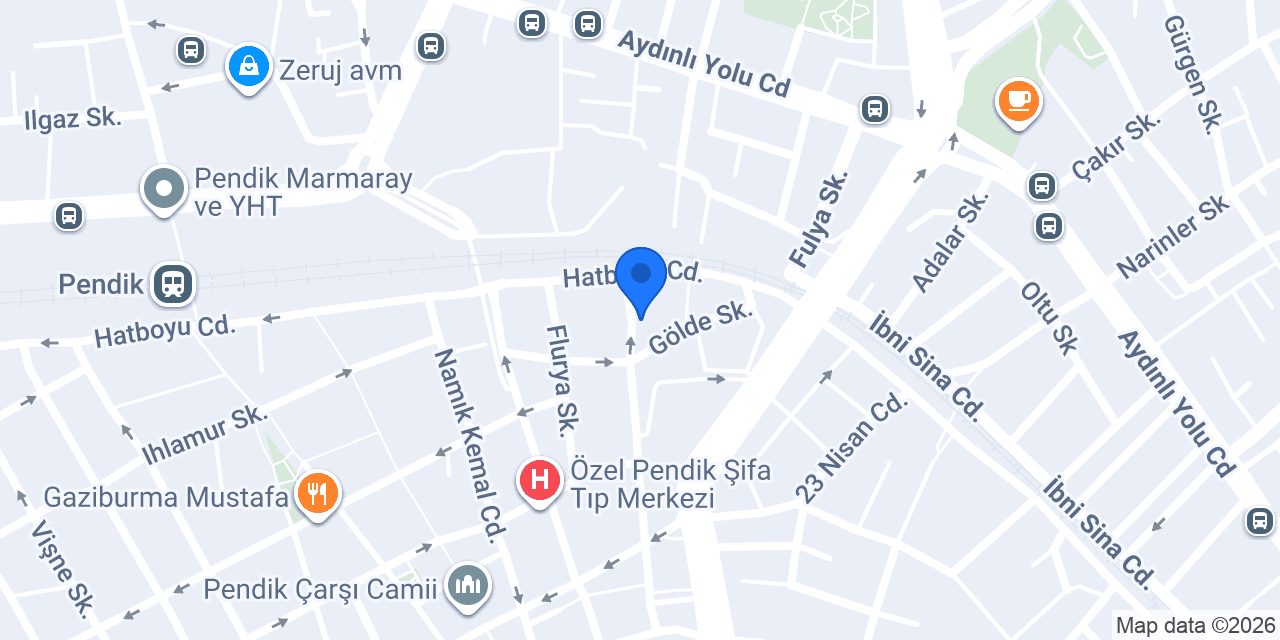 Baymak Servis Pendik konumu