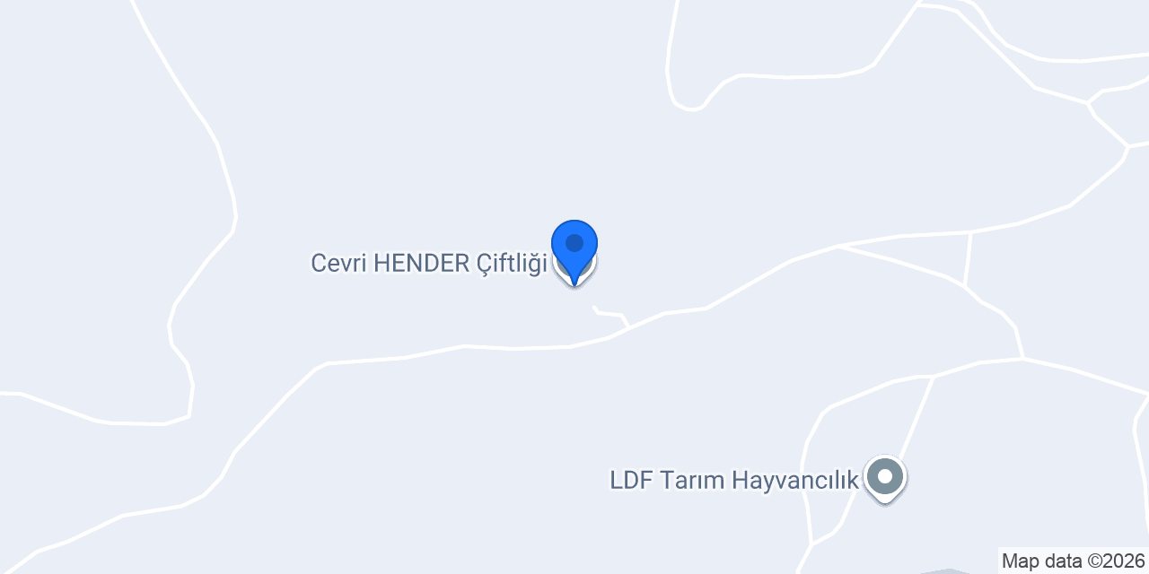 Cevri HENDER Çiftliği konumu