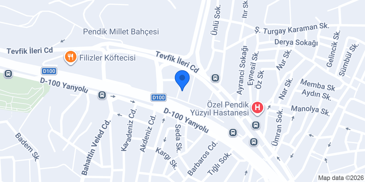 Çetin Otomativ konumu