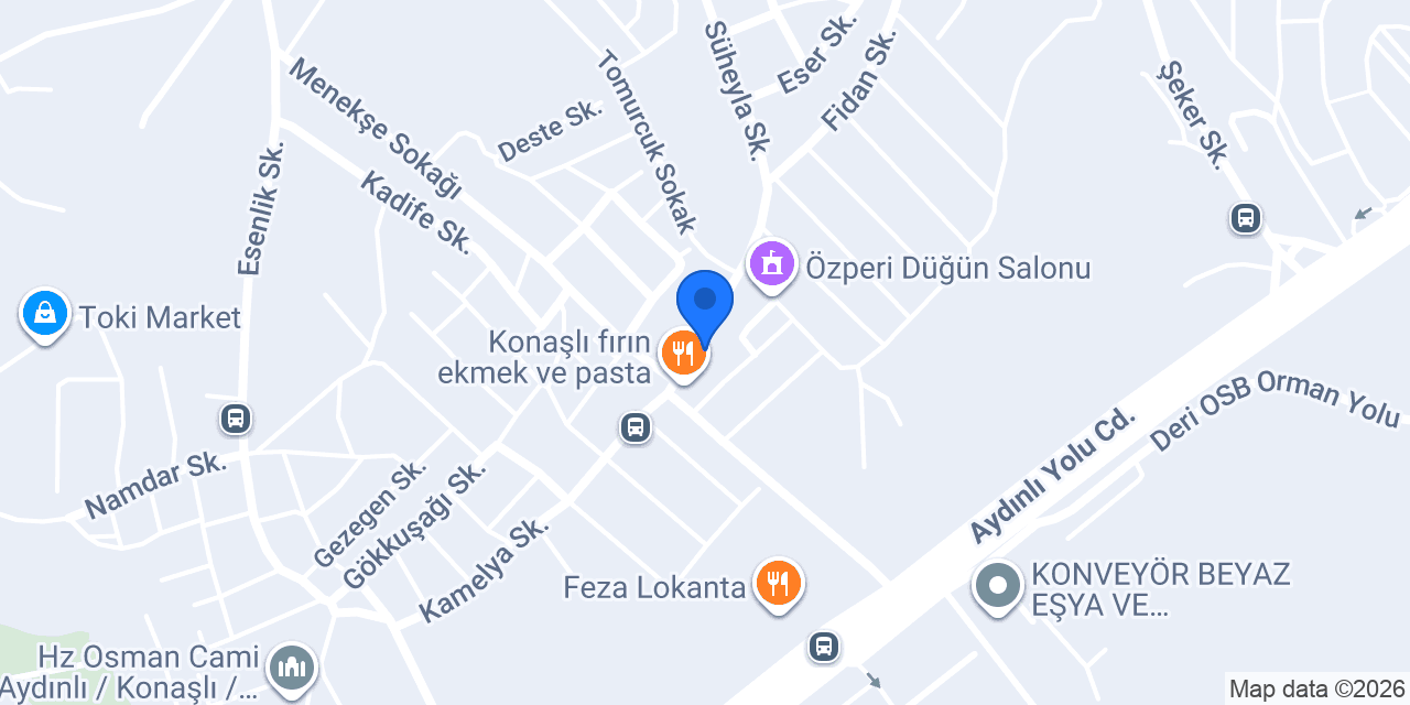Han Döner konumu