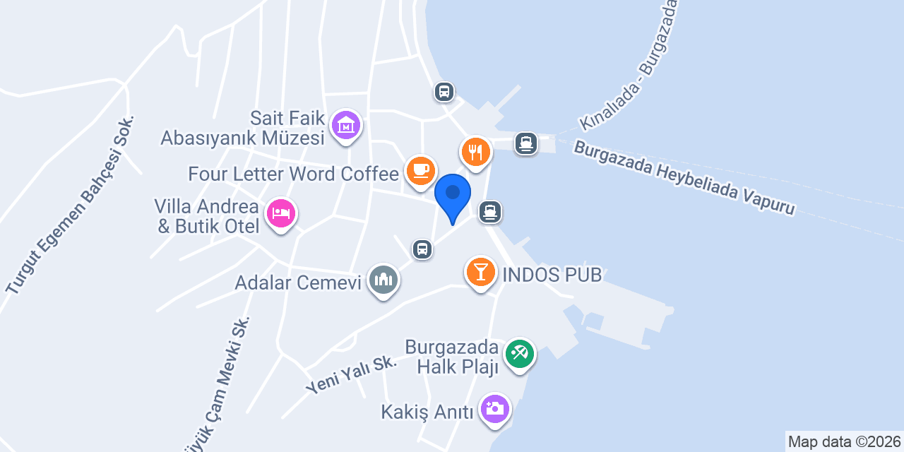 Baş Köşe Cafe konumu
