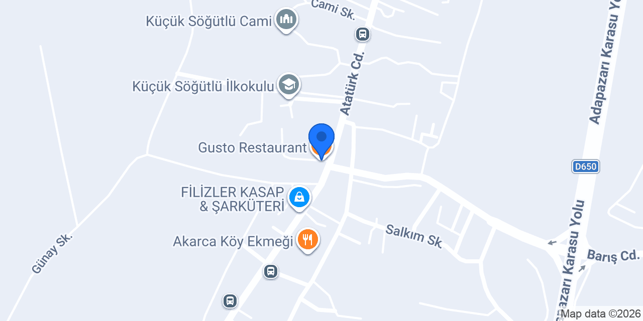 Gusto Pide Lahmacun konumu