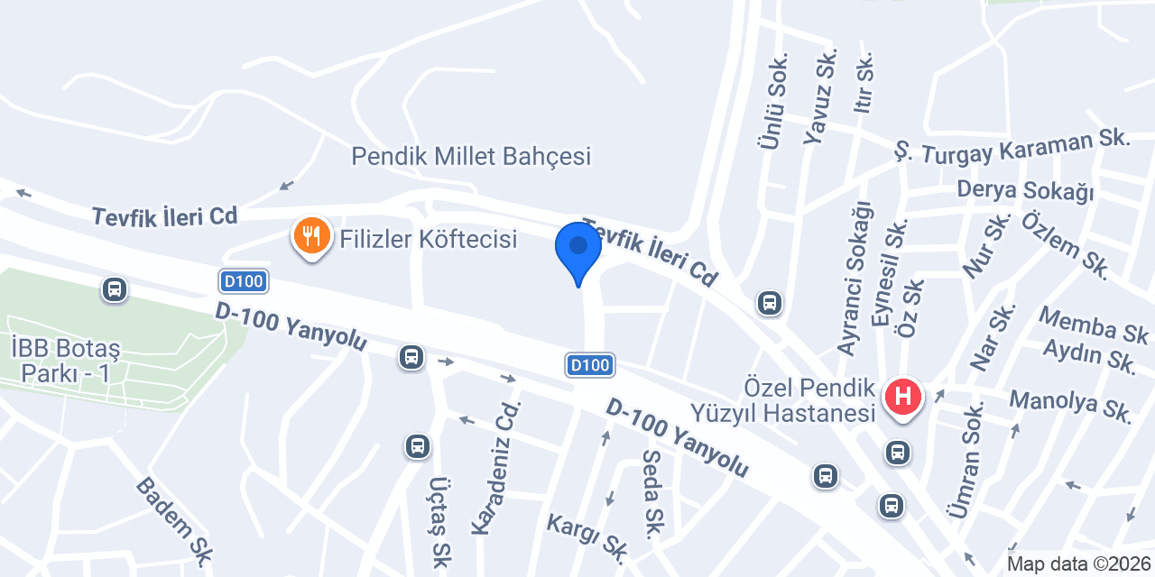 Gözde Erkek Kuaförü konumu