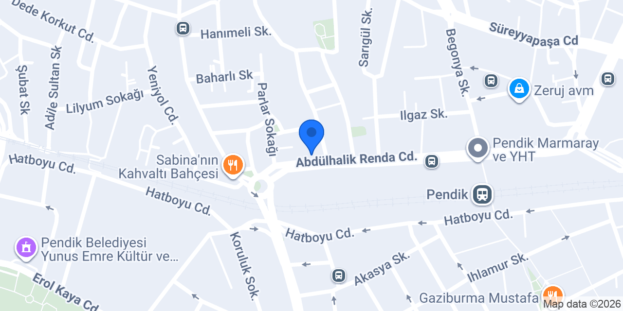 Çiçek Sepeti Pendik Mağaza konumu