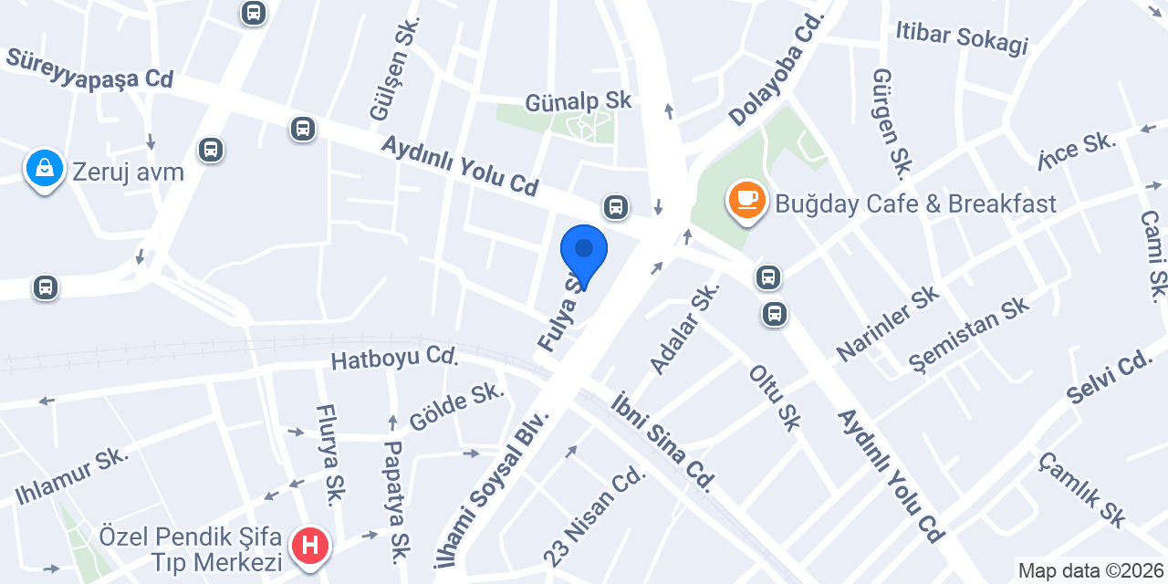 Ayışığım Anaokulu Pendik konumu