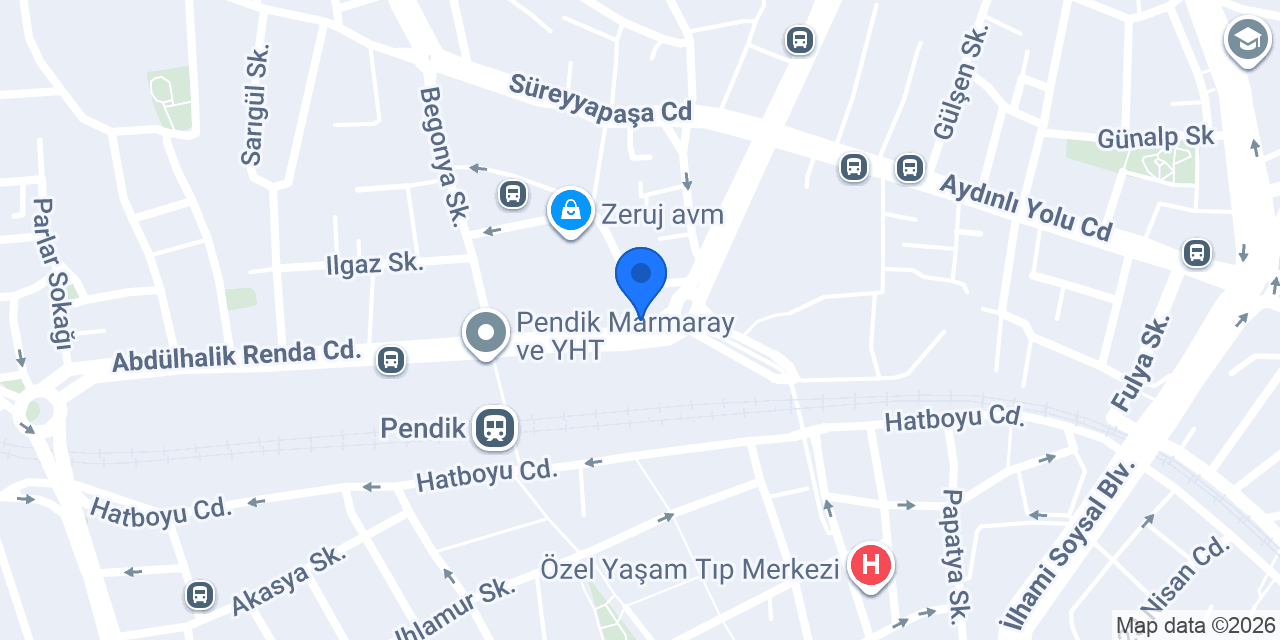 Hacıoğlu Pendik konumu