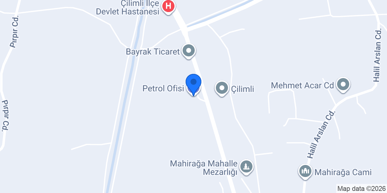 Petrol Ofisi konumu