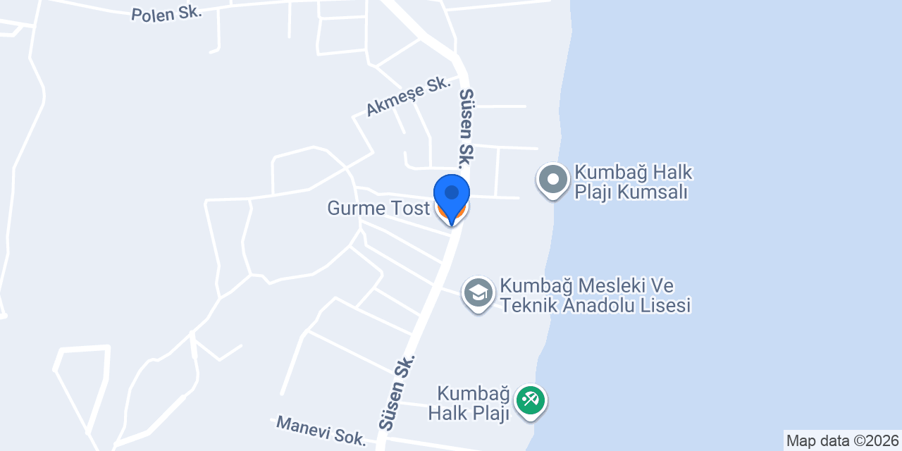 Gurme Tost konumu