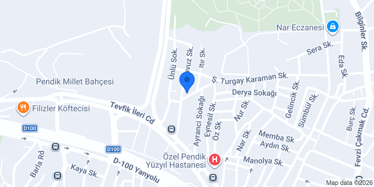 Acar Otomotiv konumu
