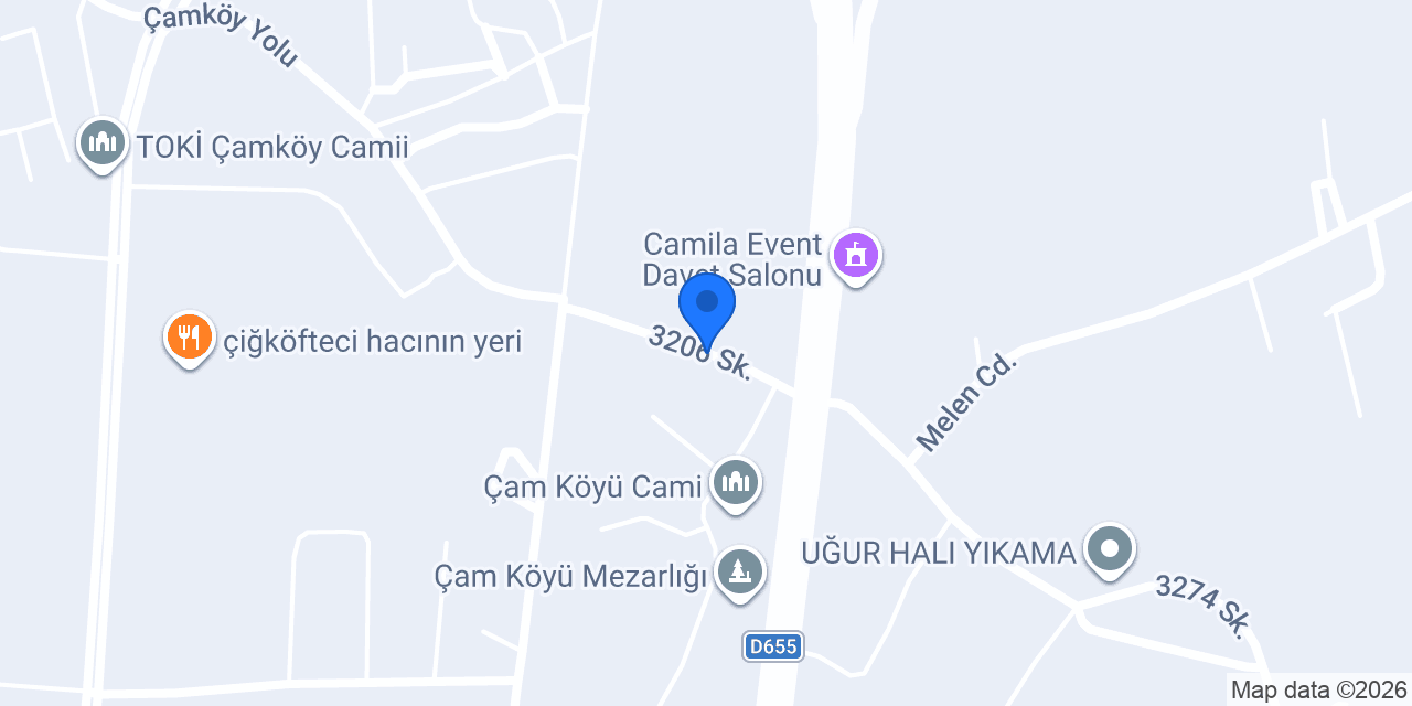 Olgun Piliç Körpeşler konumu