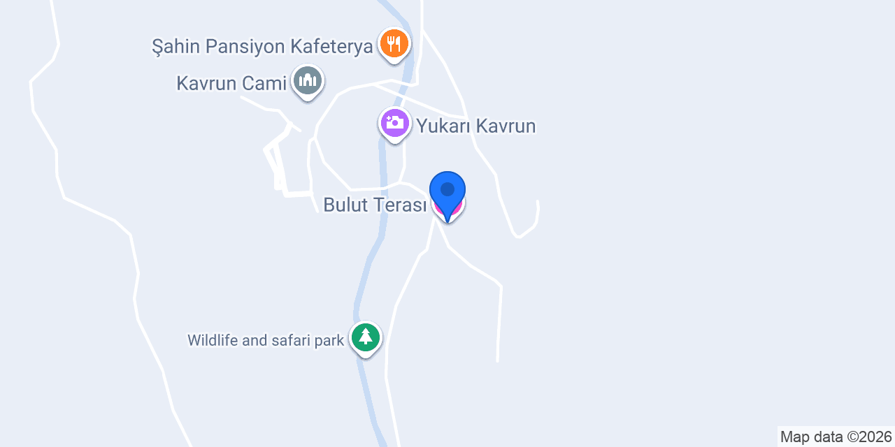 Bulut Terası konumu