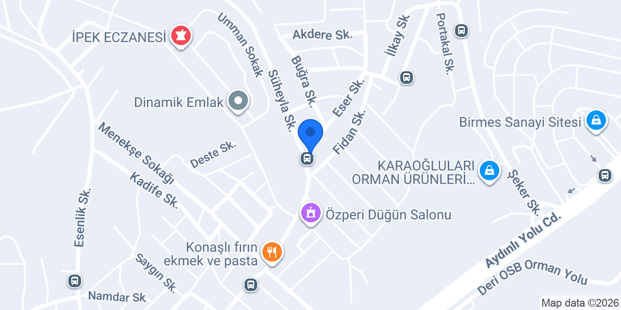 TUTKU YAPI TESİSAT konumu