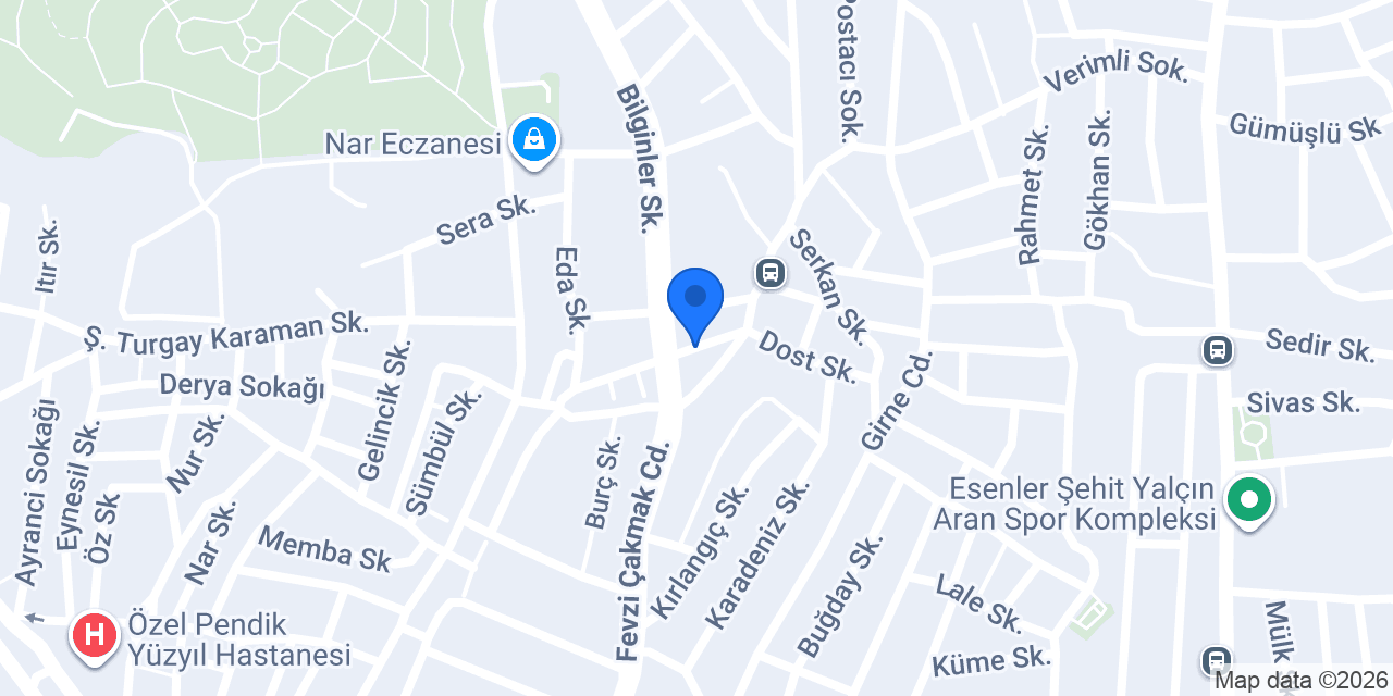 AYYILDIZ GARAGE konumu
