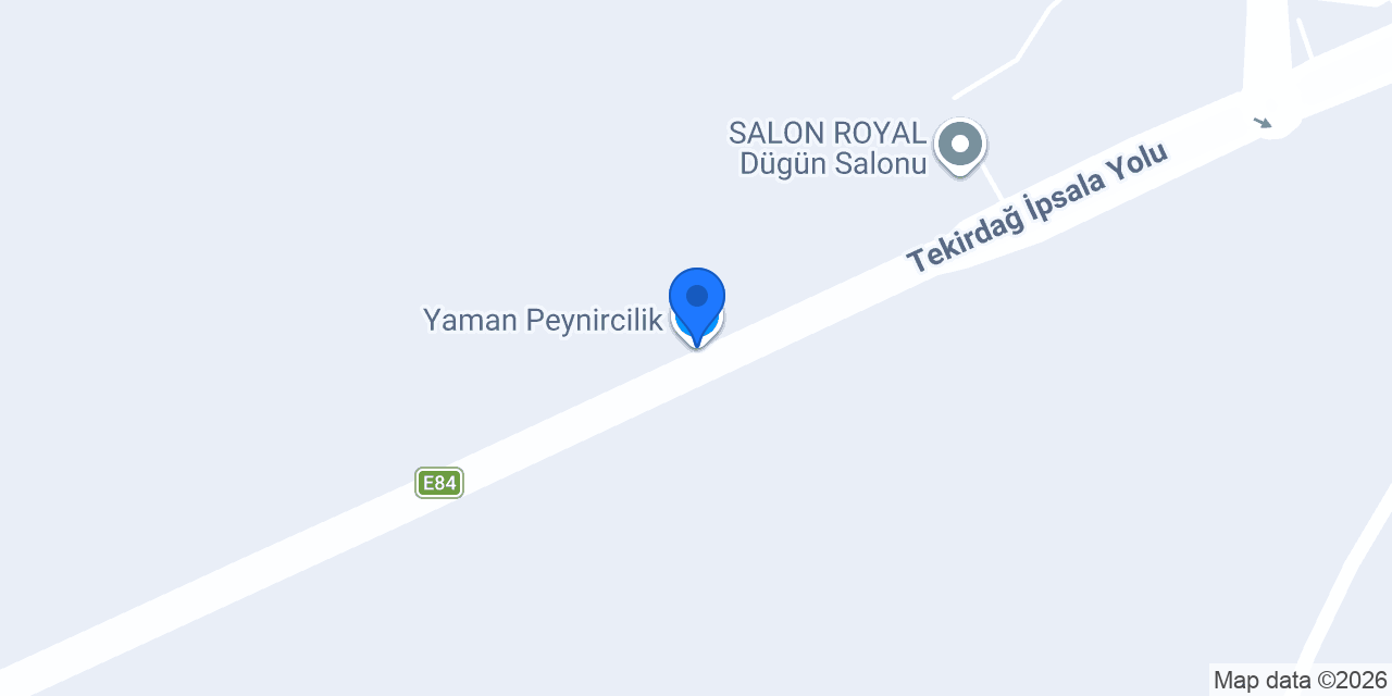 Yaman Peynircilik konumu