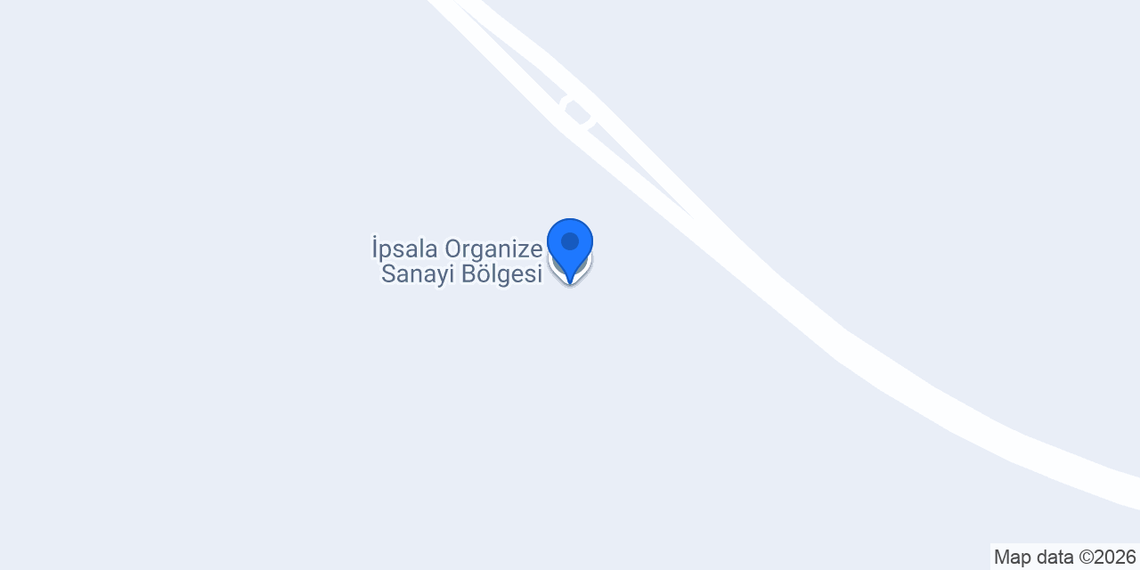 İpsala Organize Sanayi Bölgesi konumu