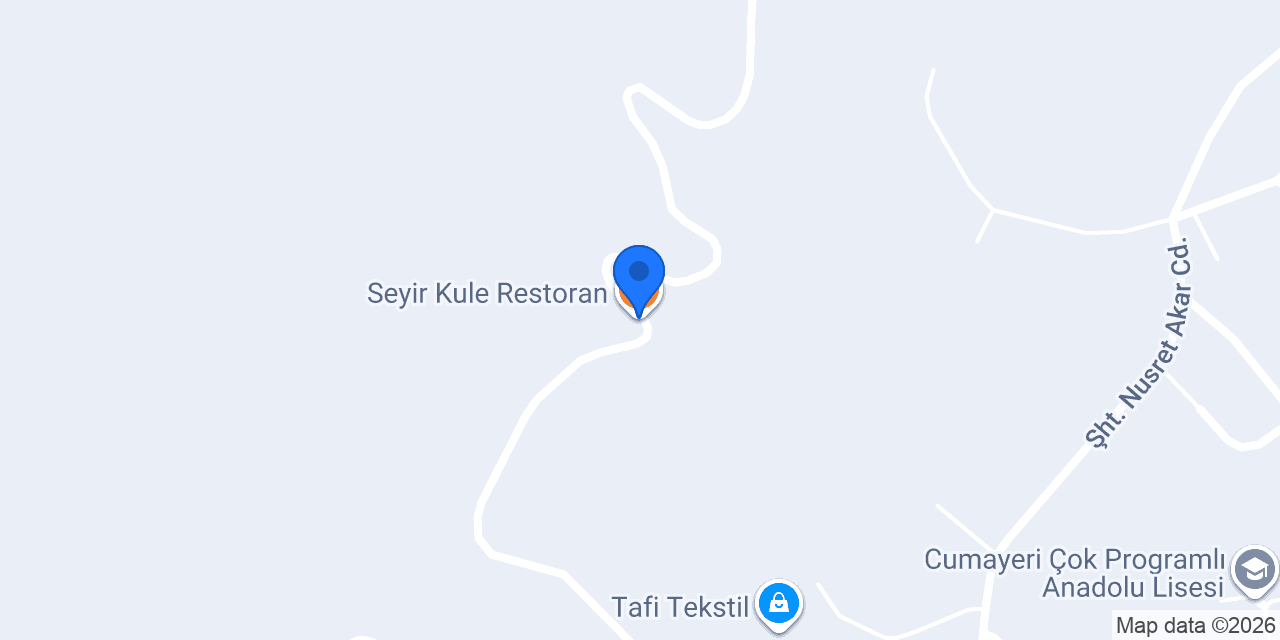 Seyir Kule Restoran konumu
