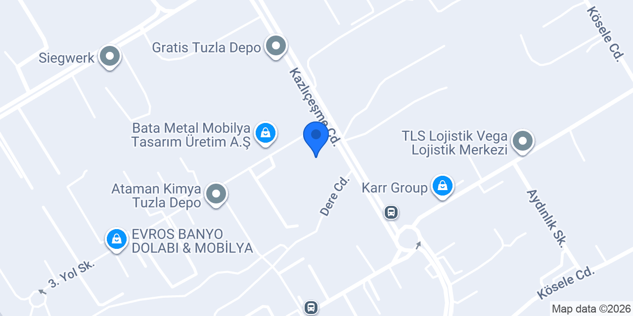 Akpınar Tekstil konumu